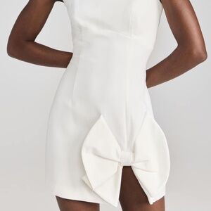 Elliatt Ray White Bow Dress